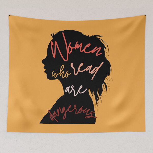 Item preview, Women Who Read Are Dangerous Colorful  Text designed and sold by slicksquid.