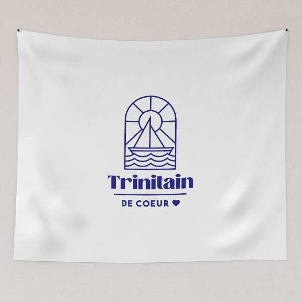 Item preview, Trinité de coeur - Brittany Morbihan 56 BZH La Trinité sur mer designed and sold by Burning Dog.