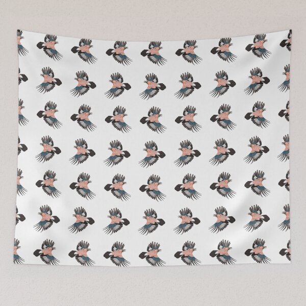 Item preview, Eurasian Jay, fly, fly away. White designed and sold by Naty Design Prague.