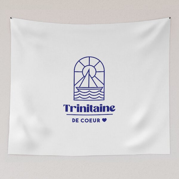 Item preview, Trinité de coeur - Brittany Morbihan 56 BZH La Trinité sur mer designed and sold by Burning Dog.