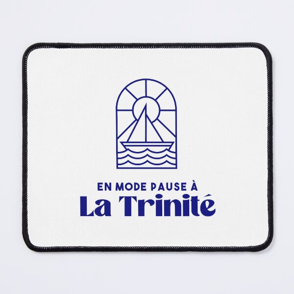 Item preview, La Trinité sur mer in pause mode - Brittany Morbihan 56 BZH Sea designed and sold by Burning Dog.