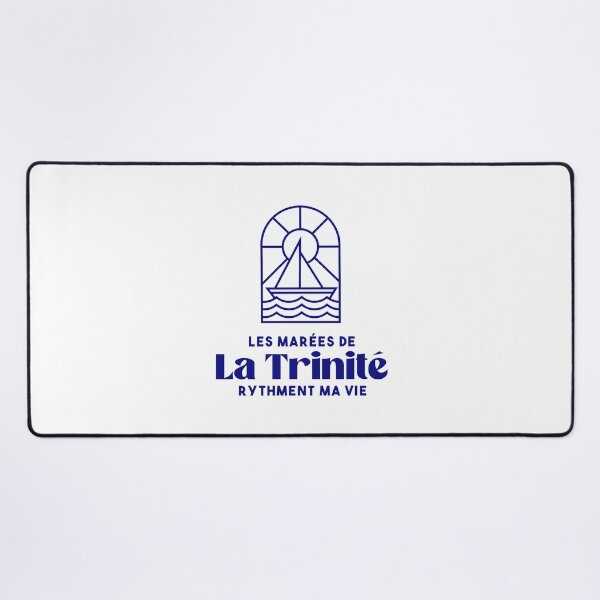 Item preview, La Trinité sur mer the tides punctuate my life - Brittany Morbihan 56 BZH Mer designed and sold by Burning Dog.