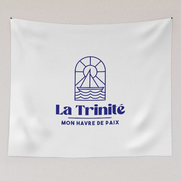Item preview, La Trinité sur mer my haven of peace - Brittany Morbihan 56 BZH Sea designed and sold by Burning Dog.
