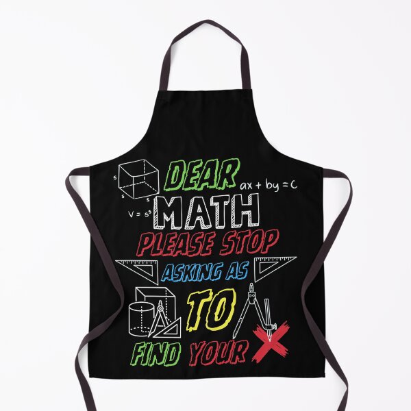 Item preview, Dear Math Please Stop Asking As to Find Your X - Funny Aesthetic Algebra Art designed and sold by Raccoon's World.