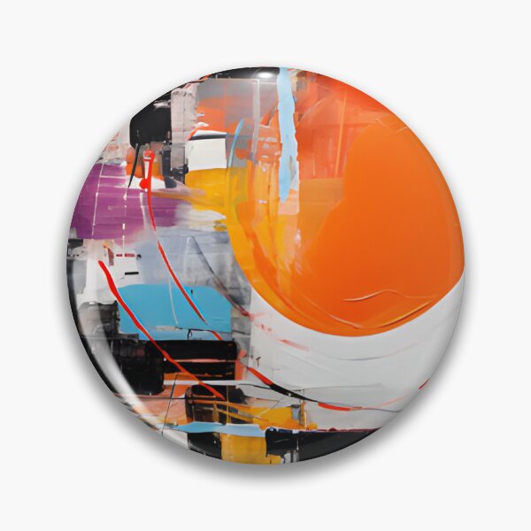 Item preview, Vibrant Modern Art Bold Abstract Eccentric geometric Design  designed and sold by NortonArt.