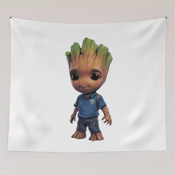 Item preview, Baby Groot with Blue Polo designed and sold by Lallero93.
