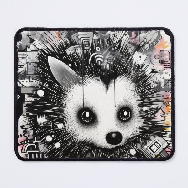 Item preview, Grafitti Inspiration Street Art Hedgehog graffiti designed and sold by Toms Tee.