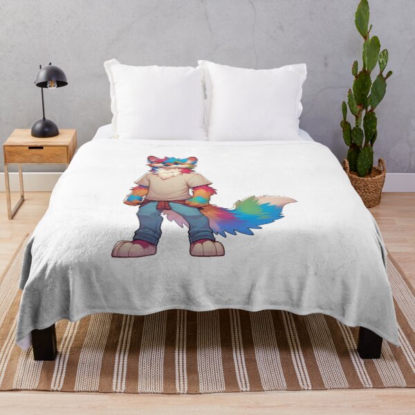 Item preview, Gay Furry Multicolored Pride Fur Rainbow Cosplay designed and sold by kylmllr101684.