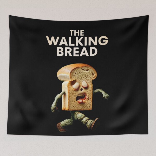 Item preview, The Walking Bread designed and sold by Lallero93.
