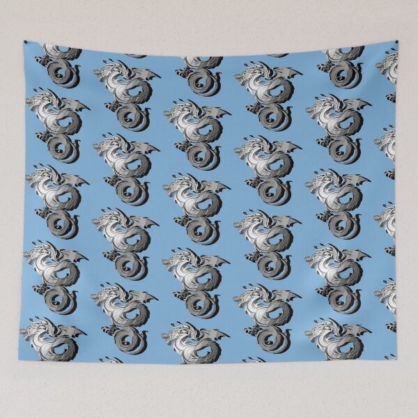 Item preview, Silver Dragon - Metal Style designed and sold by scatharis.