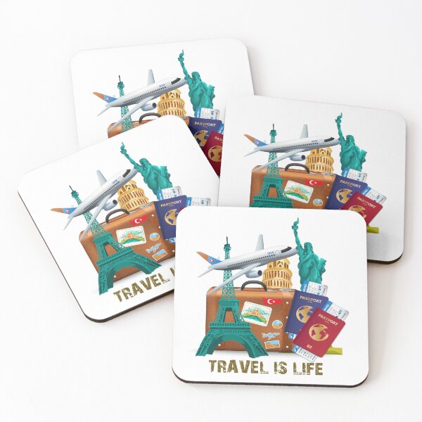 Item preview, Travel Is Life designed and sold by KeopsMurat.