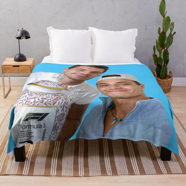 Item preview, Max and Norris F1 Driver with Hungarian Grand Prix Trophy designed and sold by FormulaGTee1.