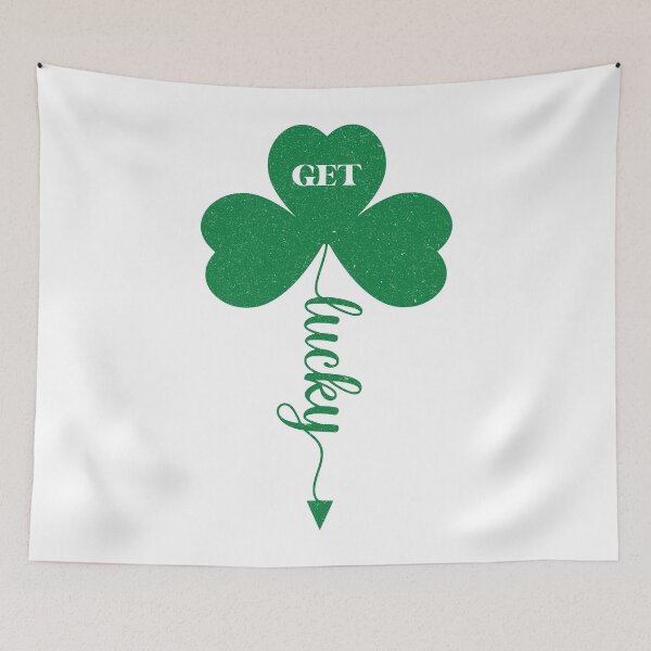 Item preview, Funny St Paddy's Day - Get Lucky - Lucky Shamrock - Lucky Clover - Funny St Patrick's Day - Luck of the Irish designed and sold by DesignByLeo.