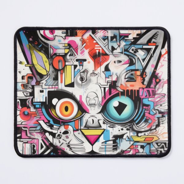 Item preview, Grafitti Inspiration Street Art Lynx Abstract graffiti designed and sold by Toms Tee.