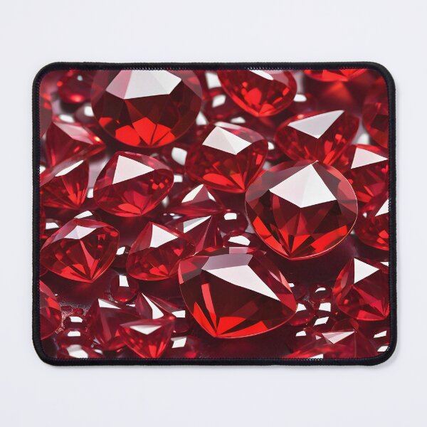 Item preview, Red Ruby Gemstone Pattern designed and sold by TheArtOfPat.