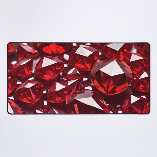 Item preview, Red Ruby Gemstone Pattern designed and sold by TheArtOfPat.