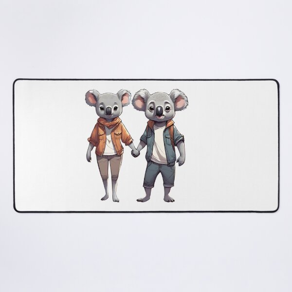Item preview, The Koala Couple Sharing Warmth T-shirt designed and sold by UandS-Design.
