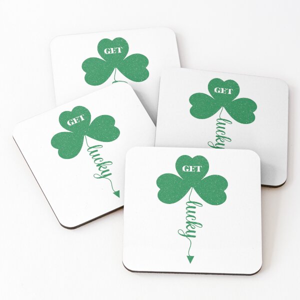 Item preview, Funny St Paddy's Day - Get Lucky - Lucky Shamrock - Lucky Clover - Funny St Patrick's Day - Luck of the Irish designed and sold by DesignByLeo.