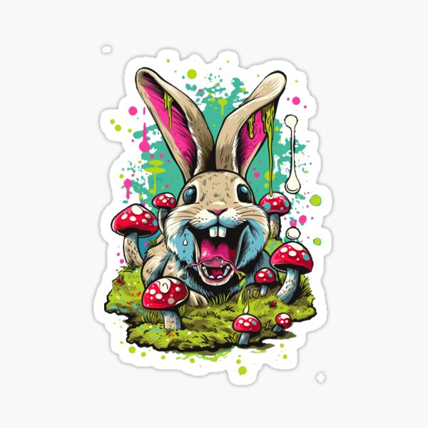 Item preview, Colorful Rabbit designed and sold by MateLDN.
