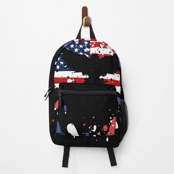 Item preview, Eagle on american flag designed and sold by TomaszMaternia.