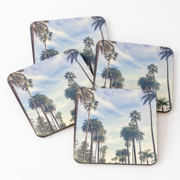 Item preview, Los Angeles Palm Trees designed and sold by EveNorthArt.