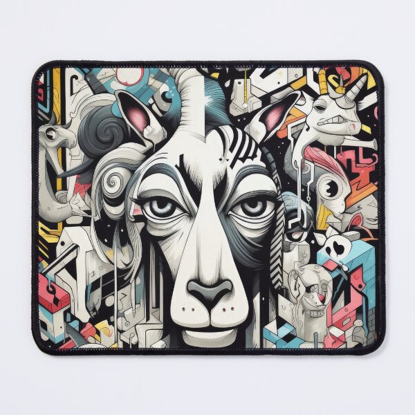 Item preview, Grafitti Inspiration Street art goat cartoon graffiti designed and sold by Toms Tee.