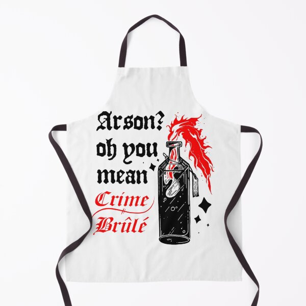 Item preview, Crime brûlé, pun rebel design designed and sold by GoblinGoblin.