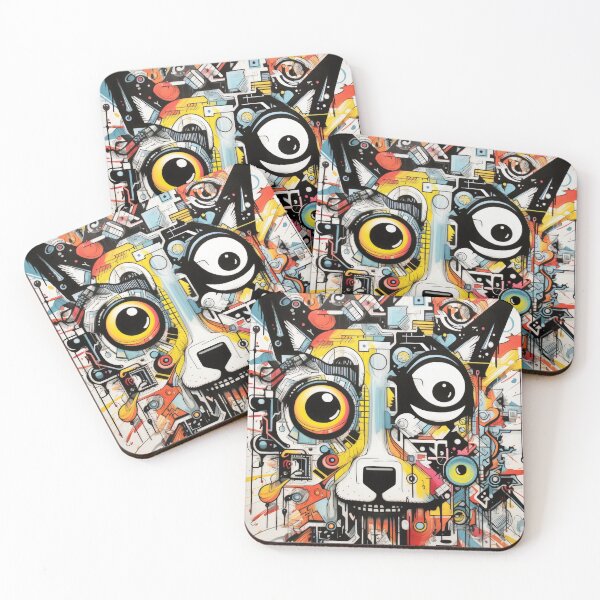Item preview, Grafitti Inspiration Street Art Prairie Dog abstract graffiti designed and sold by Toms Tee.