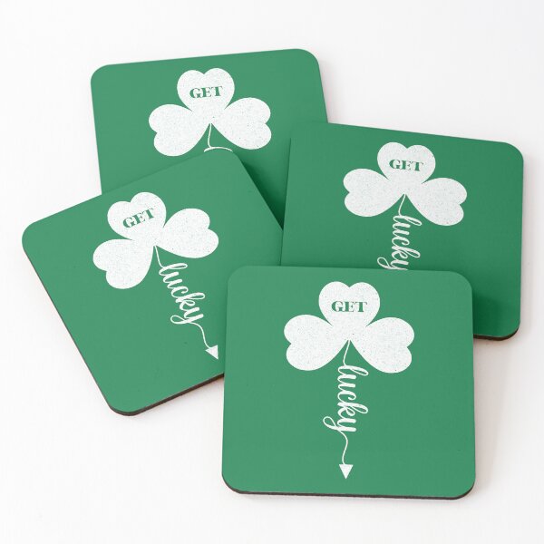 Item preview, St Patrick's Day - Funny Irish - Get Lucky - Lucky Shamrock - Lucky Clover - Funny St Paddy's Day - Luck of the Irish designed and sold by DesignByLeo.