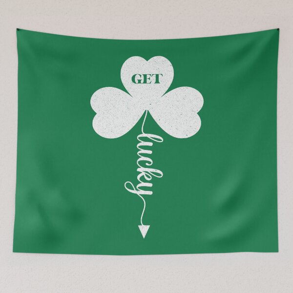 Item preview, St Patrick's Day - Funny Irish - Get Lucky - Lucky Shamrock - Lucky Clover - Funny St Paddy's Day - Luck of the Irish designed and sold by DesignByLeo.