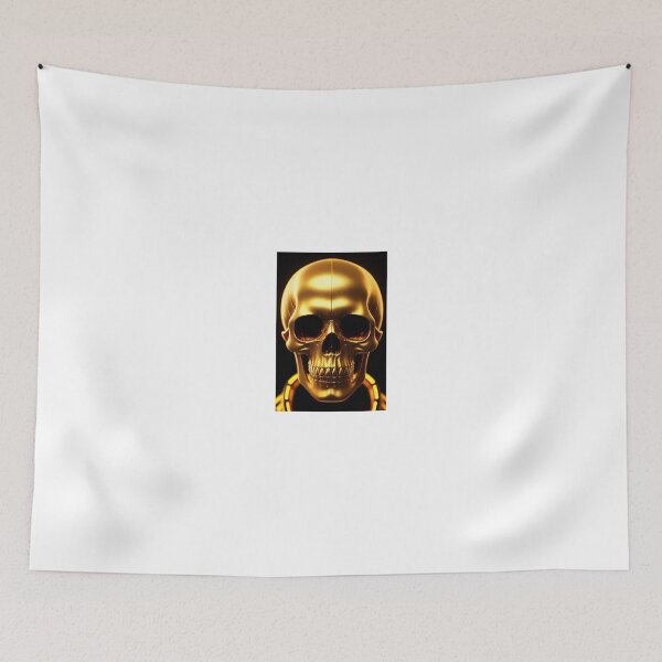 Item preview, Copy of neon gold skull designed and sold by Wxjtecki.