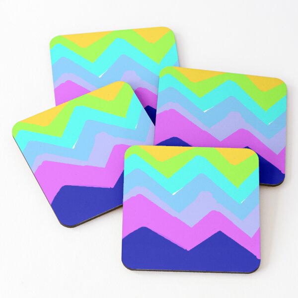 Item preview, Colorful Zig Zag Pattern designed and sold by 3triadstore.