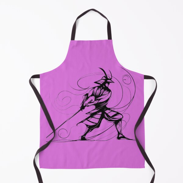 Item preview, Samurai in dynamic pose, swirling lines create motion designed and sold by ArtComixHaven.