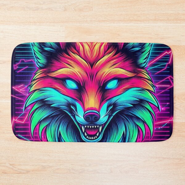 Item preview, Synthwave Fox designed and sold by BeneathBrkenSky.
