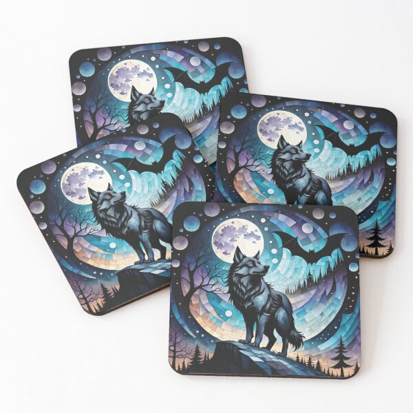 Item preview, The bat and the werewolf designed and sold by O-and-Co.