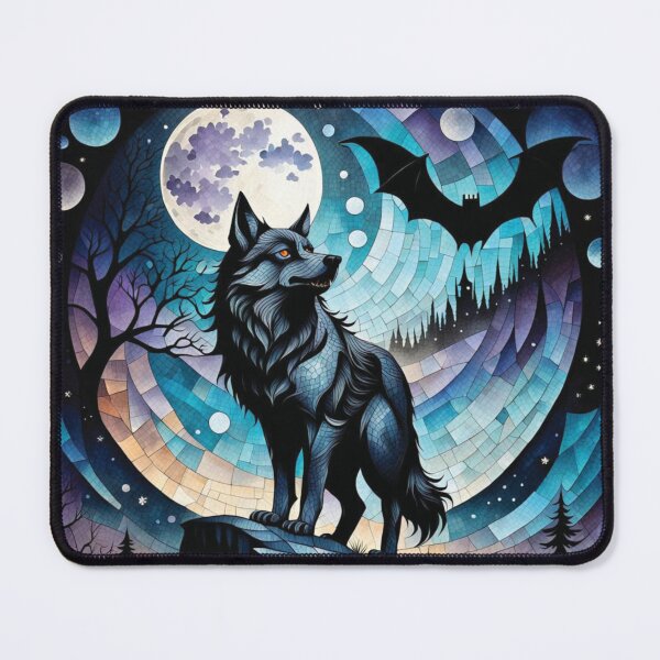 Item preview, The bat and the werewolf designed and sold by O-and-Co.