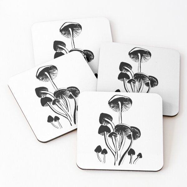 Item preview, mushroom mayhem black designed and sold by YvonJonckbloedt.