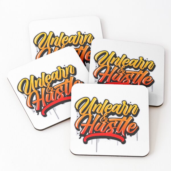 Item preview, Unlearn & Hustle designed and sold by MrGLB.
