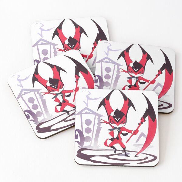 Item preview, Hazbin Hotel's Dynamic Trio: angle husk, Alaster character art designed and sold by VectivaGraphx.