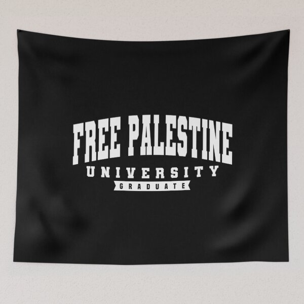 Item preview, Free Palestine University  designed and sold by DIRTYDUNNZ.