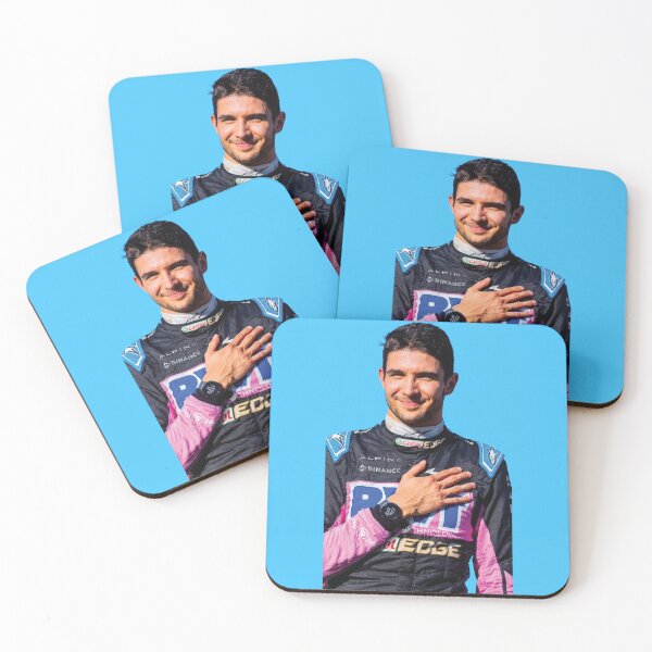 Item preview, Esteban Ocon F1 Driver in Race Suit Alpine F1 Team Pierre Gasly designed and sold by FormulaGTee1.