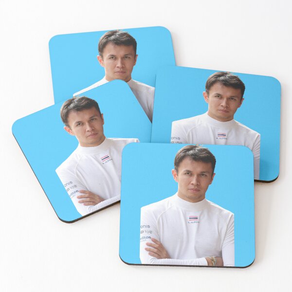 Item preview, Alex Albon F1 Driver Angry Face Williams F1 Team Logan Sargeant Teammate designed and sold by FormulaGTee1.