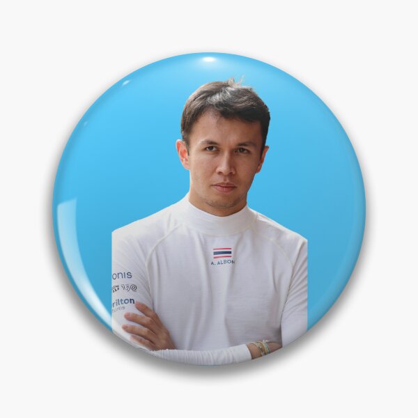 Item preview, Alex Albon F1 Driver Angry Face Williams F1 Team Logan Sargeant Teammate designed and sold by FormulaGTee1.