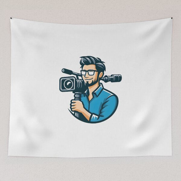 Item preview, I am professional videographer and i am passionate  designed and sold by vectorillus.