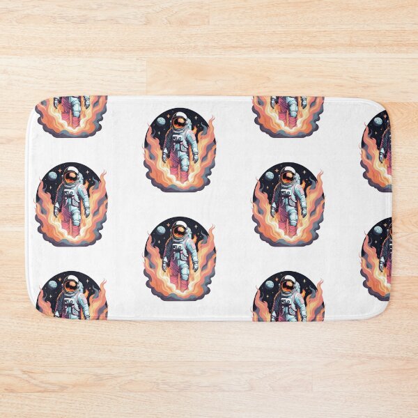 Item preview, Astronaut in flames, burning astronaut designed and sold by EtherealDesires.