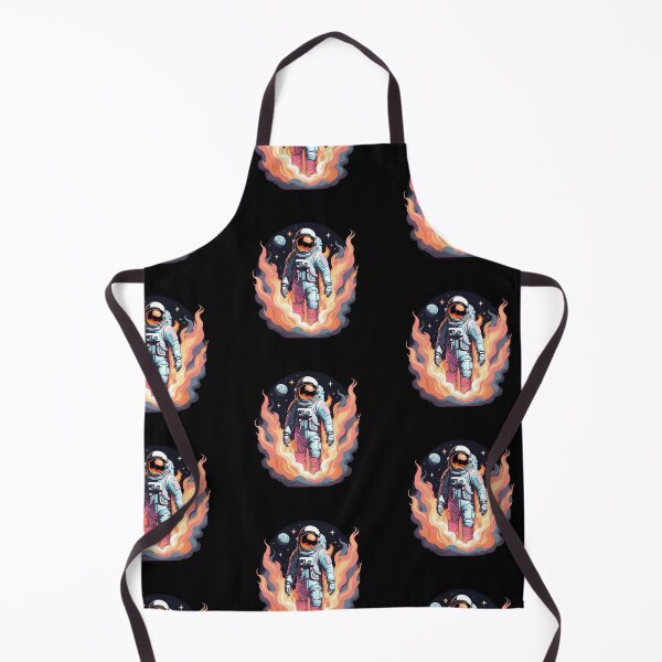 Item preview, Astronaut in flames, burning astronaut designed and sold by EtherealDesires.
