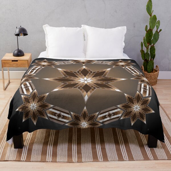 Item preview, Morning Star Circle (Brown) designed and sold by MelvinWarEagle.