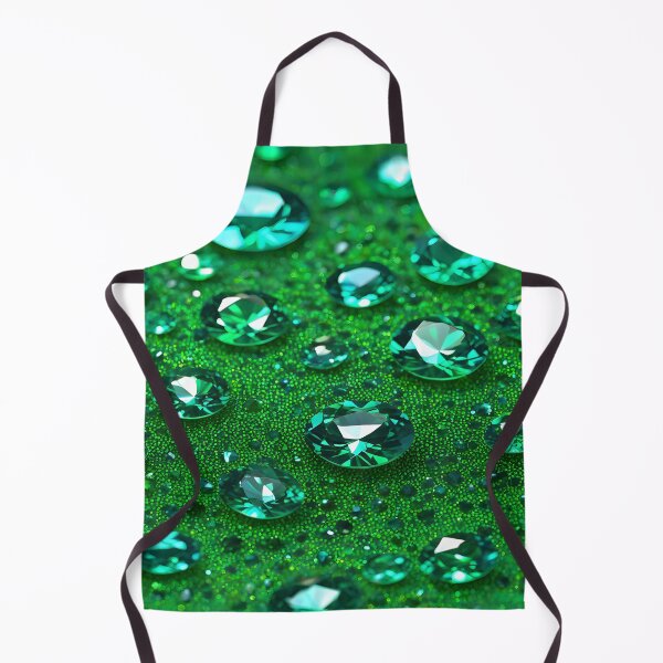 Item preview, Green Sapphire Gemstone Pattern designed and sold by TheArtOfPat.