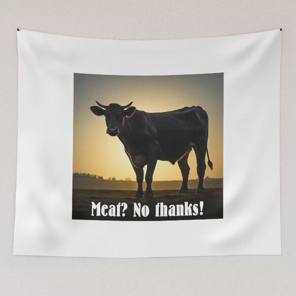 Item preview, Meat? No thanks! designed and sold by hhh-art.