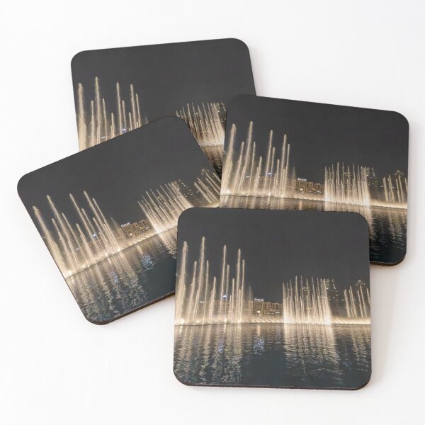 Item preview, Dubai Musical Fountains at night time designed and sold by ast-photography.